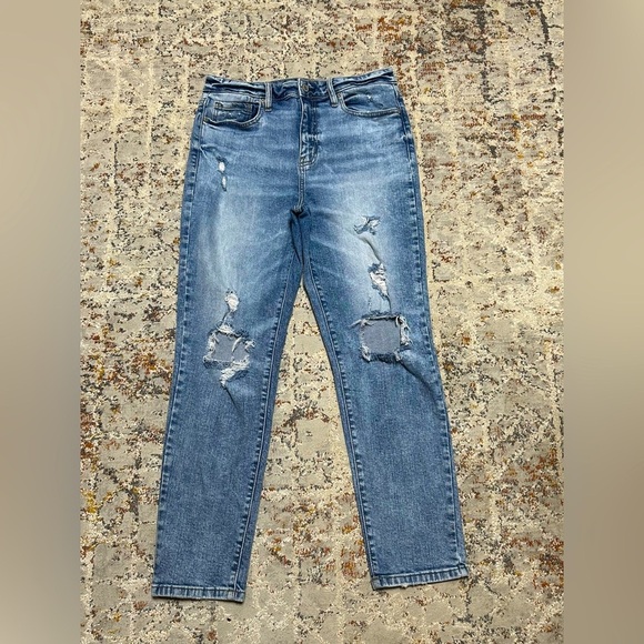 EUNINA Tobi Super high rise Mom jeans ankle size 9/29 - Picture 1 of 11